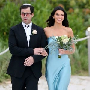 Bec and Bridge Moon Dance strapless dress